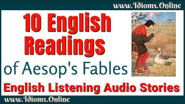 Video 10 Aesop's Fables | Audio Stories For English Listening Practice | Read Along with Text in English