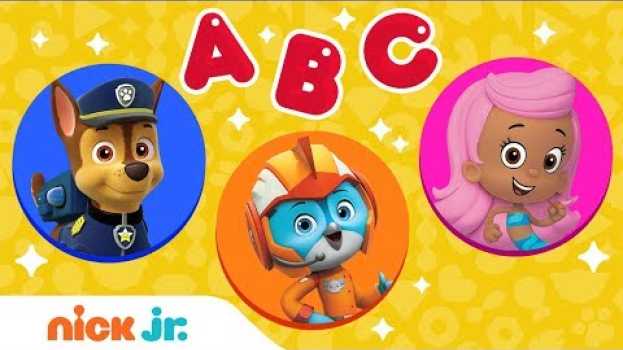Video ABC 🐶 Explore the Alphabet w/ PAW Patrol, Top Wing & More! | Nick Jr. in English