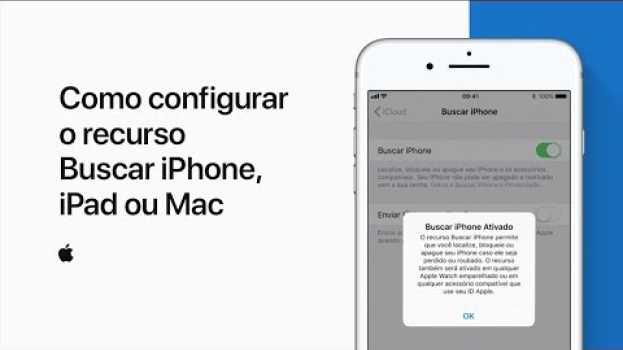 Video Como configurar o recurso Buscar iPhone, iPad ou Mac – Suporte da Apple en français