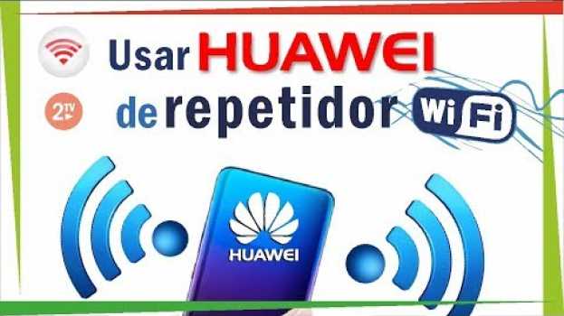 Video Compartir wifi desde mi celular Huawei a PC, TV, Ps4 u otro dispositivo. Puente WIFI !!! en Español