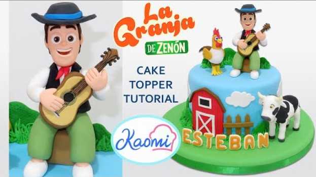 Video LA GRANJA DE ZENÓN: Cómo hacer a ZENÓN para tortas || Kaomi Tutoriales na Polish