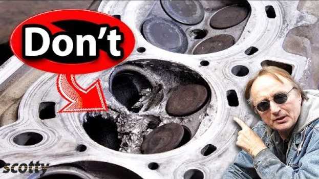 Video Never Carbon Clean Your Car’s Engine su italiano