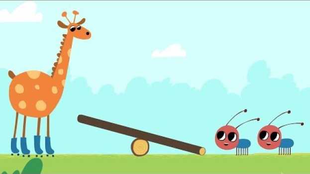 Video Castoro Costruttore: Matematica per i bambini - Quanto fa 1+1? Cartoni animati in English