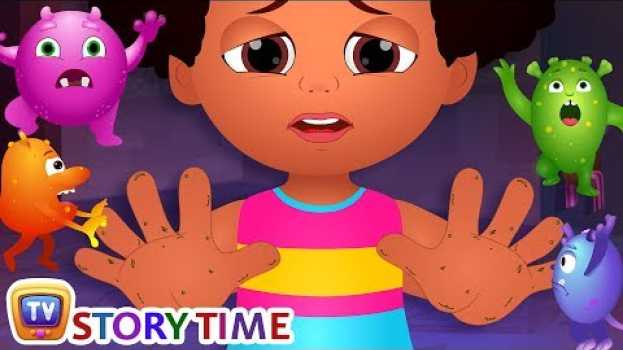 Video Chiku Learns To Wash Her Hands - ChuChuTV Storytime Good Habits Bedtime Stories for Kids em Portuguese