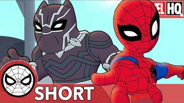 Video Knock Knock! Who's There? Spidey & Black Panther! | Marvel Super Hero Adventures - Now That’s Funny! em Portuguese