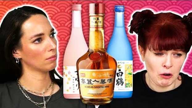 Video Irish People Try Asian Alcohol in Deutsch