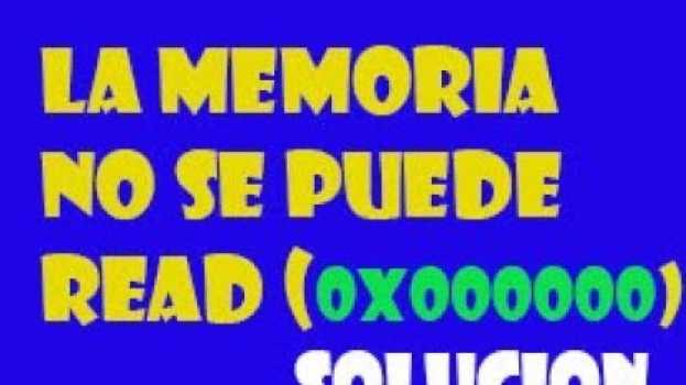 Video Error 0x000000 o Error 0x0000000 La memoria no se puede Read windows 10/8/7 I SOLUCION 2022 em Portuguese