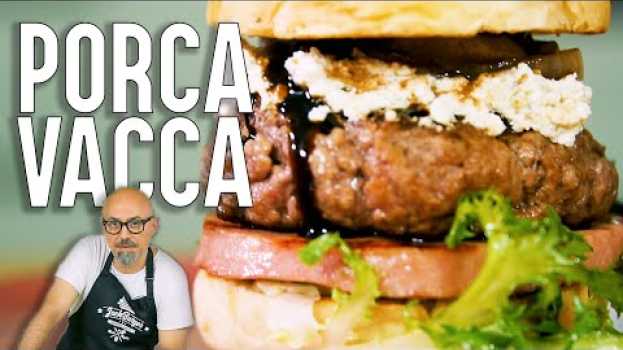 Video Questo BURGER vi farà dire PORCA VACCA! 🐷🐮 - JACK BURGER | Cucina da Uomini em Portuguese