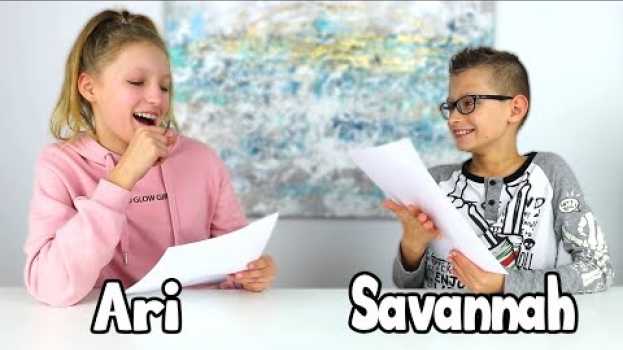 Video Choosing a Name for Our Baby Sister! em Portuguese