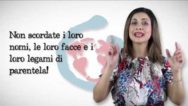 Video Parliamo della famiglia su italiano