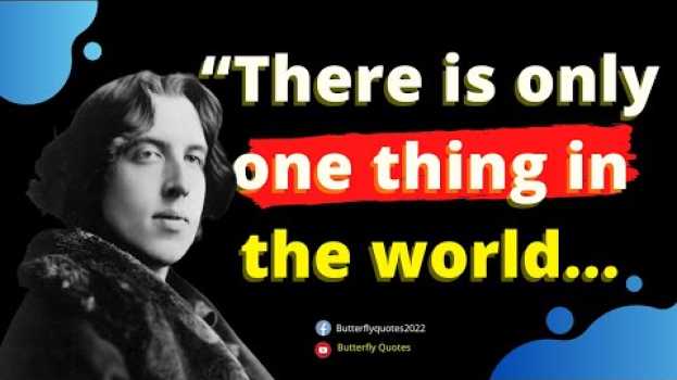 Video oscar wilde quotes on life| oscar wilde quotes the importance of being earnest|quotes of oscar wilde su italiano