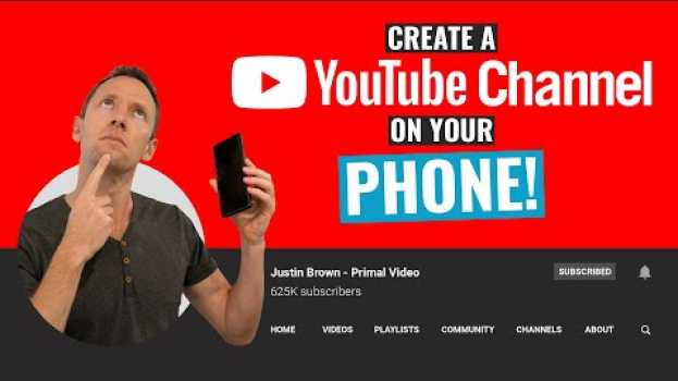 Video How to Create a YouTube Channel with your PHONE (Complete Beginners Guide!) na Polish