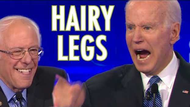 Видео HAIRY LEGS - Songify Joe Biden getting fired up about legs and the hairiness thereof, launching int на русском