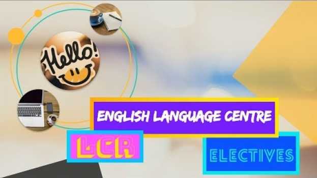 Video Choose the elective that suits you! in English