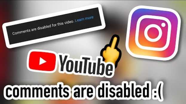 Video Alternative to my Disabled Comments section en français