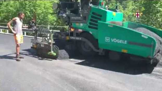 Video Vobbia: grazie al Bando Periferie partite le asfaltature in English