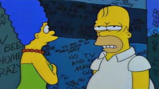 Video Pas de télé, pas de bière, ça rend Homer... in English