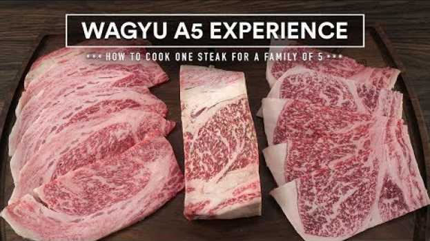 Видео How to cook the WORLD'S BEST BEEF - Japanese WAGYU A5 Steak Experience! на русском