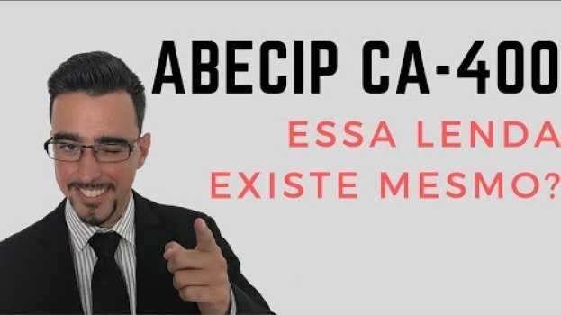 Видео ABECIP CA 400: O que é isso? на русском
