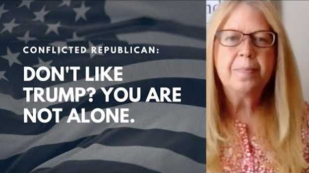 Video For anyone feeling politically homeless because of Trumpism: you are not alone. en français