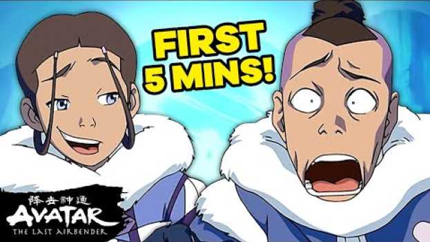 Video First 5 Minutes of Avatar: The Last Airbender ?⛰?? | ATLA em Portuguese