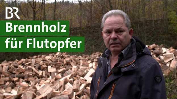 Video Nach der Flutkatastrophe im Ahrtal: Landwirte und Maschinenring helfen Flutopfern | Unser Land em Portuguese