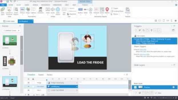 Video Articulate Storyline 360: Create a Drag-and-Drop Interaction with Triggers en français