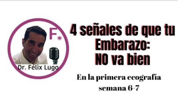 Video 🤷‍♀️Cómo es un #embarazo no evolutivo: 4 señales⭐  ✅Dr. Felix Lugo 🥇😀 em Portuguese