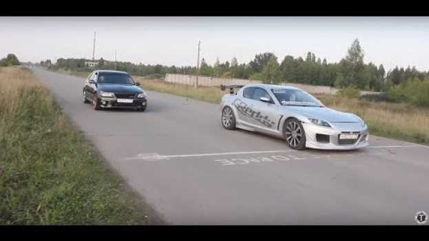 Video ВСЕ ПОШЛО НЕ ТАК! MAZDA RX8 на 1JZ-GTE vs Altezza компрессор vs Turbo Starlet. na Polish