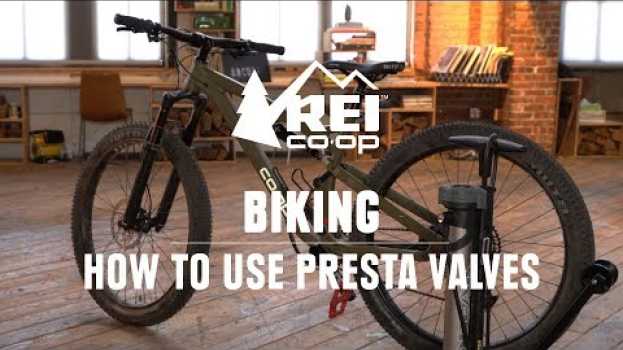 Video How to Pump Up a Bike Tire With Presta Valves || REI su italiano
