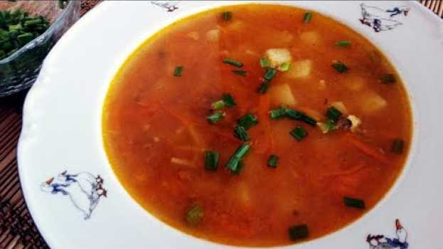 Video ВЫРУЧИТ ВСЕГДА 😉суп из кильки в томатном соусе su italiano