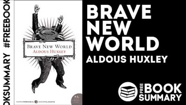 Видео BRAVE NEW WORLD - Aldous Huxley [Audiobook-Summary] на русском