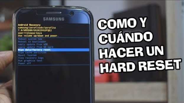 Video HARD RESET COMO Y CUANDO SE DEBE HACER [Cualquier Android] 2019 in Deutsch