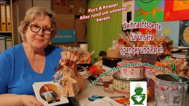 Video Kurz & Knapp! Alles rund um unseren Verein: Weihnachtsgeste für unsere Spender und Paten en Español
