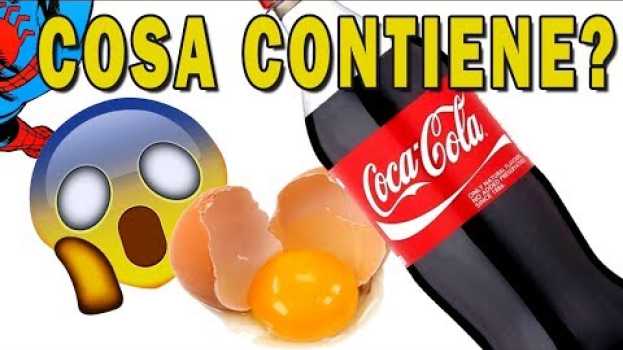 Video Cosa contiene la COCA COLA em Portuguese