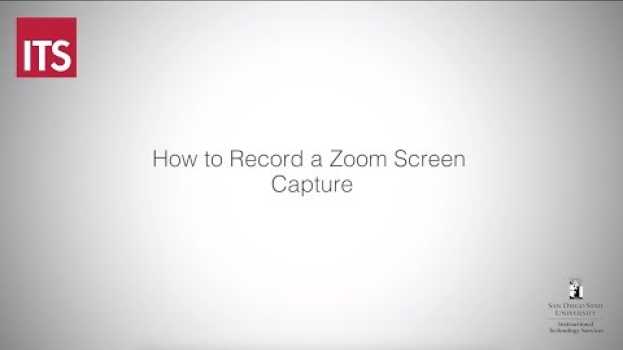 Video Zoom Screen Capture Tutorial na Polish