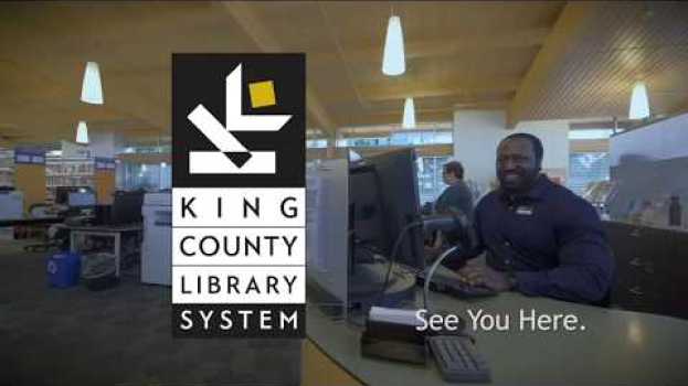 Video Our Town, Our Library. Bellevue em Portuguese