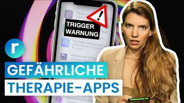 Video Trigger statt Therapie: Wegen dieser App mussten wir zur Polizei feat. @psychologeek_funk I reporter en français