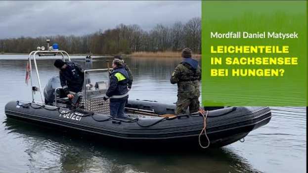 Video Polizei sucht Leichenteile in Hungener See na Polish
