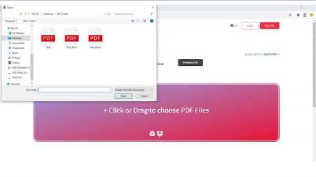 Video How to Split a PDF Document into Multiple Pieces Using Chrome in Deutsch