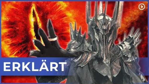 Video Der Herr der Ringe: Saurons Geschichte in der neuen Serie erklärt | Sauron im Zweiten Zeitalter em Portuguese