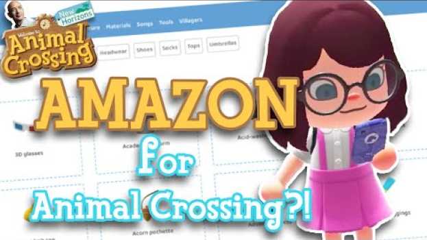 Video Animal Crossing Has Its Very Own AMAZON?! | Animal Crossing: New Horizons in English
