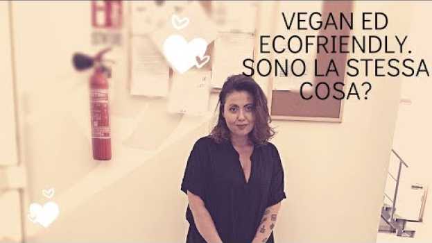 Video Ecofriendly, Vegan o tutte e due? Come sono le tue borse. en français