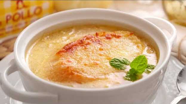 Видео Sopa de Cebolla | Una riquísima receta muy Fácil y Rápida de hacer на русском