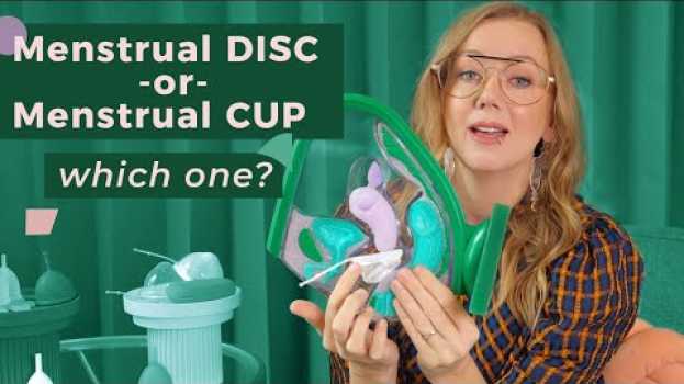 Video Menstrual Disc or Menstrual Cup - Which to choose? em Portuguese