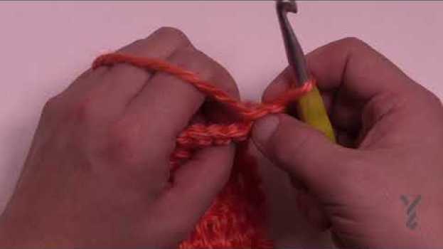 Video Single Crochet Back Loop Only - sc blo | BEGINNER | The Crochet Crowd em Portuguese