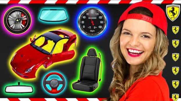 Video Learn Car Parts for Toddlers - Windshield, Tires, Rims & More | Speedie DiDi Toddler Learning Video in English