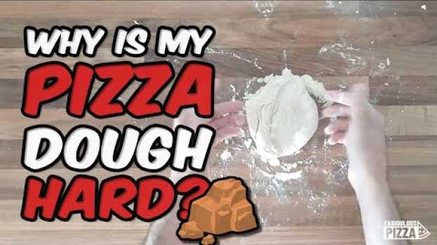 Video Why is my pizza dough hard? 🥌 em Portuguese