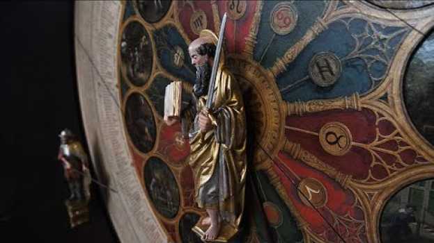 Video Astronomische Uhr im Paulusdom Münster wieder vollständig zu sehen su italiano