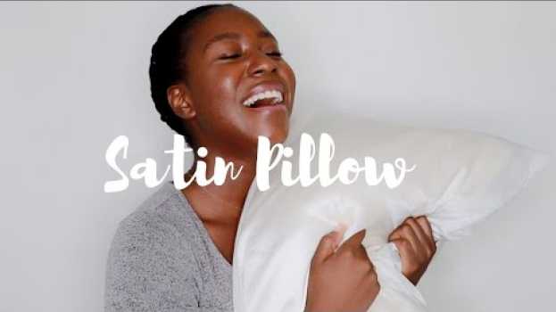 Video Are Satin Pillows Really Worth The Hype? (I tried it for 7 days) | Lakisha Adams em Portuguese